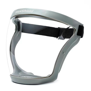 Protetor Facial Hexpro Hexshield Ajuste Elástico com Tratamento Antiembaçante Com Filtro KN95 CA 49438