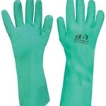 Luva Nitrílica para Proteção Química NitraSolv Danny DA-36201 CA 25313