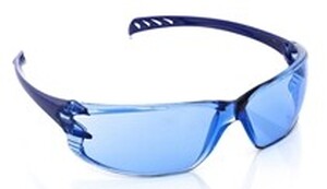 Óculos de Proteção Vision 500 Volk Azul Antiembaçante e Antirrisco Uva e Uvb CA 42719