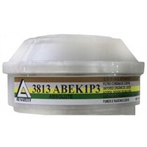 Filtro Químico 3813 A1B1E1K1P3 Multigases + P3 514942 Air Safety