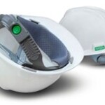 Capacete MSA V-GARD Completo Com Suspensão Push Key e Jugular Classe B CA 498