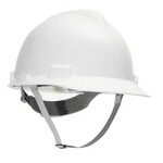 Capacete MSA V-GARD Completo Com Suspensão Push Key e Jugular Classe B CA 498