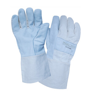 Luva – Vaqueta na palma, dorso e punho de lona