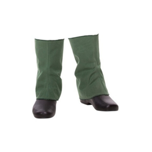 PERNEIRA EM LONA VERDE, FECHAMENTO EM VELCRO