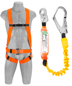 Cinto Paraquedista Facintos PQ 1 Ponto de Conexão e Ajuste nas Pernas