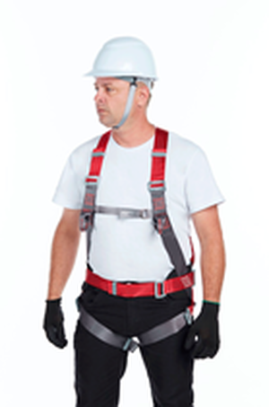 Cinturão Paraquedista Camper CP 1201 4 Pontos de Conexão Talabarte Duplo em Y 1,35M,  Absorvedor  e Gancho 55MM Camper CP2102