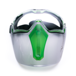 Óculos de Proteção Univet 6X3 Balístico Com Protetor Facial CA 38387